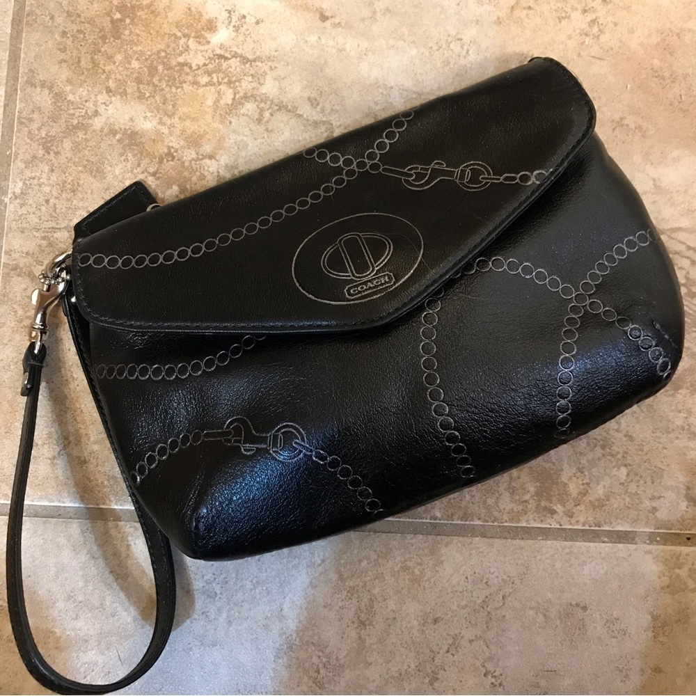 ▪️RARE COACH Large Wristlet/Small Shoulder Bag